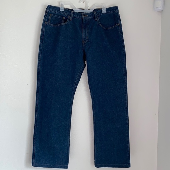 Eddie Bauer Men's Straight Fit Jeans 38W - Picture 1 of 10
